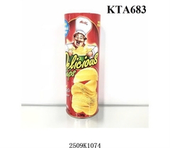 KTA683  HỘP TRÒ CHƠI CON RẮN NHẢY BÊN TRONG HỘP SNACK (KHOAI TÂY)