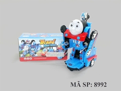 8992 HỘP XE LỬA THOMAS PIN ĐÈN BIẾN HÌNH ROBO (HỘP)