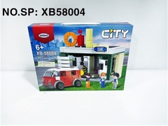 XB58004 HỘP LOGO RÁP TRẠM XĂNG DẦU 377 MIẾNG City