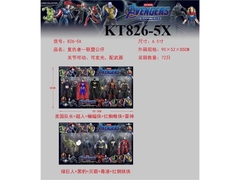 KT826-5X VĨ SN 5T AVENGERS ĐÈN ĐỦ MẪU + VK (CAPTAIN, SUPER MAN, BATMAN, NHỆN, THOR) (NGƯỜI XANH, IRON MAN, THANOS ) 2 MẪU 49.5X30