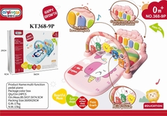 KT368-9P HỘP THẢM LẮC TREO NÔI + ĐÀN PIN HAPPY GROWTH ( 2 MẪU NGỰA PONY, DOREMON) 36X9X29