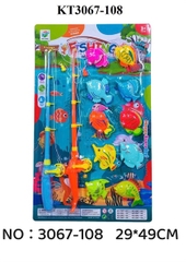 KT3067-108  VĨ CÂU CÁ 2 CẦN HÍT+ 10C CÁ FISHING 29X49 3067-101-102-103-104-105-106-107-108
