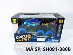 SH091-380B HỘP XE CÁ MẬP ĐỊA HÌNH 6 BÁNH ĐK 7 Đ.TÁC CÓ SẠC Crazy Beast Chariot