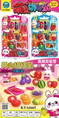 KTA6665 VỈ ÉP BẾP DÍNH TRÁI CÂY, RAU CỦ CAM, TÁO,DƯA HẤU, DÂU, CÀ CHUA, CÀ TÍM, BẮP+ RÔ NHO+ BỒN RỬA TRÁI CÂY+1C THỎ+ DAO+ THỚT (XANH, HỒNG) 34X8X52