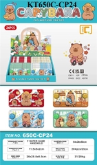 KT650C-CP24 HỘP TRÒ CHƠI BẤM NƯỚC CAPYBARA 24C (LỐC 24C TÍNH CÁI) CAPYBARA 26X25.5X6.5