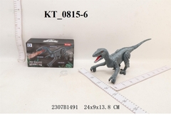 KT_0815-6 HỘP THÚ KHỦNG LONG Velociraptor ĐK, PHUN KHÓI, CÓ SẠC THE VIOLENT Velociraptor 24X9X13.8