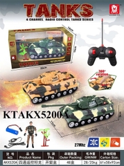 AKX520A HỘP XE TĂNG QUÂN SỰ ĐK 7 Đ.TÁC CÓ SẠC + 1 CÂY + 1 LÍNH