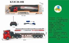 KTJC20-10B HỘP XE CT BỒN CONTAINER ĐK 7 Đ.TÁC, ĐÈN, CÓ SẠC TL 148 LIQUIFIED TRUCK 44.5X11.5X11.5