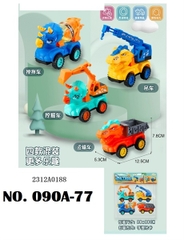 _090A-77 TÚI XE CT KHỦNG LONG TRỚN 4C ĐỦ MẪU ( TRỘN, CẨU, CÀO, BEN) PVC