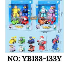 YB188-133Y HỘP RÁP XE CT, MOTO CHÓ CỨU HỘ 4C ĐỦ MẪU PATROL TEAM GO 750-133Y