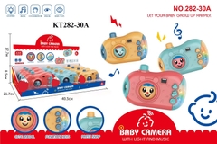 KT282-30A  HỘP MÁY CHỤP HÌNH PIN NHẠC ĐÈN 12C (LỐC 12C TÍNH CÁI) BABY CAMERR 40.5X21.7X8.5