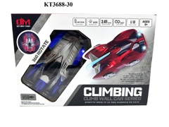 KT3688-30  HỘP XE HƠI ĐUA LEO TƯỜNG ĐK XOAY 360 ĐỘ, ĐÈN, CÓ SẠC CLIMBING (2 MÀU)