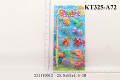KT325-A72 VĨ CÂU CÁ 1 CẦN+ 7C CÁ ( CÁ, SAO BIỂN, CÁ HEO) FISHING 25.8X53X4.5