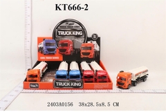 KT666-2  HỘP XE CT BỒN TRỚN 6C (LỐC 6C TÍNH CÁI) TRUCK KING 38X28.5X8.5