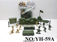 YH-59A TÚI LÍNH MÔ HÌNH QUÂN SỰ CITY HEROES (PVC)