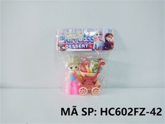 HC602FZ-42 TÚI BẾP XE ĐẨY SIÊU THỊ + 1C BABY (PVC) Princess dessert HC602FZ-