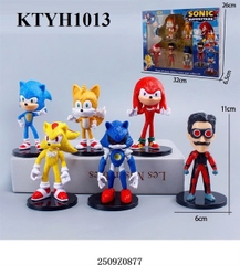 KTYH1013 HỘP MÔ HÌNH THÚ SONIC 6C+ ĐẾ SONIC 32X6.5X26