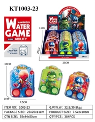 KT1003-23 HỘP TRÒ CHƠI MÁY BẤM NƯỚC SN 24C ĐỦ MẪU (NHỆN, NGƯỜI XANH, CAPTAIN) (COS LỐC 24C TÍNH CÁI) WATER GAME 25X20X11