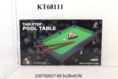 KT68111 HỘP BÀN BIDA 6 CHÂN TABLETOP POOL TABLE 66.5X28X5
