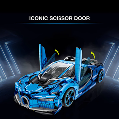 10613 HỘP LOGO RÁP XE HƠI BUGATTI 3762 MIẾNG TL 18 BUJIADI-W16 24CMX60.6CMX28.5CM (PHIÊN BẢN GIỚI HẠN MẠ ĐIỆN)