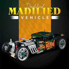 10509 HỘP LOGO RÁP XE HƠI CỔ 2618 MIẾNG TL: 1:8 MODIFIED VEHICLE