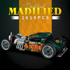 10509 HỘP LOGO RÁP XE HƠI CỔ 2618 MIẾNG TL: 1:8 MODIFIED VEHICLE