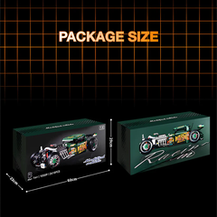 10509 HỘP LOGO RÁP XE HƠI CỔ 2618 MIẾNG TL: 1:8 MODIFIED VEHICLE
