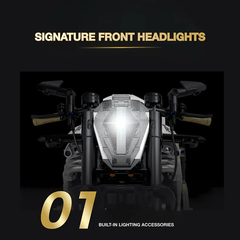 60522 HỘP LOGO RÁP XE MOTO LAMBORGHINI 1810 MIẾNG TL 15 RACEFORGE 22CMX17CMX52.8CM