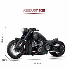 60521 HỘP LOGO RÁP XE MOTO ĐỘT PHÁ HAREI 2050 MIẾNG TL 15 BMW RACEFORGE 23.6CMX20CMX53.5CM (PHIÊN BẢN GIỚI HẠN MẠ ĐIỆN)