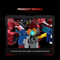 80503 HỘP LOGO RÁP BIẾN HÌNH ROBO, MÁY BAY+ VK 4366 MIẾNG