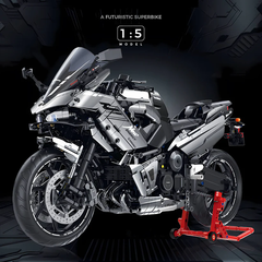 60525 HỘP LOGO RÁP XE MOTO 1973 MIẾNG TL 15 RACEFORGE CHASE THE PULSE (PHIÊN BẢN GIỚI HẠN MẠ ĐIỆN)