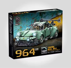 10220 HỘP LOGO RÁP XE HƠI CẢN SAU 2435 MIẾNG TL 1:10 (XANH LÁ) 964 Car Pooscne