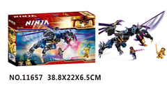 11657  HỘP LOGO RÁP NINJA RỒNG 382 MIẾNG (CHÚA TỂ BÓNG TỐI)