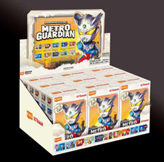 Mô hình - Ultraman - Blokees MOJIPOD Diorama Ultraman Metro Guardian - Blokees - EU20