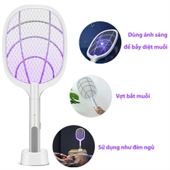 Vợt Bắt Muỗi Đa Năng Thông Minh 3 Trong 1