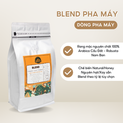 Cà phê BLEND Robusta - Arabica Pha Máy