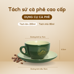 Bộ tách uống Cà phê bằng sứ