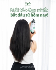 Combo Tóc khỏe mọc nhanh Epis (Dầu gội Bưởi xanh 500ml + kem xả 250g + xịt bưởi 100ml)