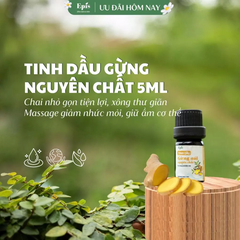 Tinh Dầu Gừng Nguyên Chất Epis
