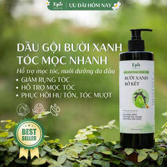 Dầu gội thảo dược Bưởi xanh bồ kết Epis