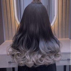 Tóc giả Kẹp U Xoăn Phồng Nhuộm Ku13