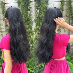 Buộc Tóc giả Xù Sóng b43 Phụ nữ xù Gợn sóng