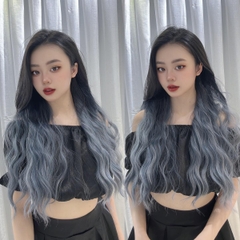 Tóc Kẹp U xù phồng Gợn sóng ku19