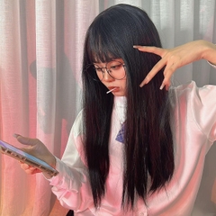 Tóc Giả Nữ Nguyên Đầu Tóc Thẳng Lửng MN03 (nhiều độ dài) kèm dưỡng + lược + lưới