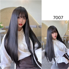 Tóc Giả Nữ Nguyên Đầu Tóc Thẳng Lửng MN03 (nhiều độ dài) kèm dưỡng + lược + lưới