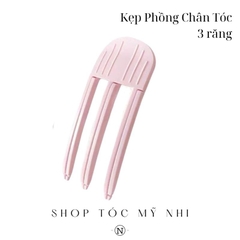 Lược Kẹp Làm Phồng Chân Tóc Tích Hợp Kẹp Hổ Trợ