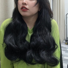 Tóc Kẹp Chữ U Xoăn Phồng Đẹp ku39 55cm