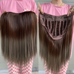 Kẹp U Socola nhuộm Xám 45cm thẳng