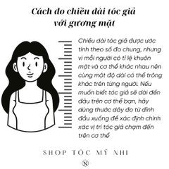 Tóc Giả Xù Sóng Retro Mái Thưa NG12 dài 70cm
