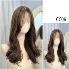 Siêu Da Đầu Tóc Giả Lưới T CC06 Mái Thưa (dưỡng + lược + lưới + miếng dán)